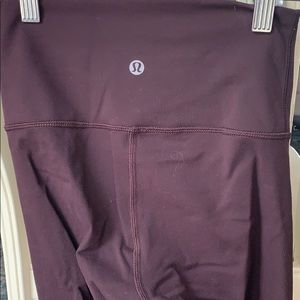 Lululemon Wunder Under Lulon Crop High Rise Size 2